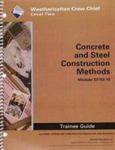 CONSTRUCTION MATERIALS & METHODSl STEEL & CONCRETE WEA 33103-10 TG