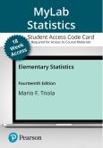 DIGITAL/ ELEMENTARY STATISTICS MYLAB w/ ETEXT (18 WEEKS) - cover photo