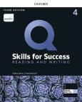 Digital/ Q Skills For Success Lv. 4 Reading & Writing Student Pack - cover photo