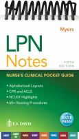 Lpn Notes: Nurses's Clinical Pocket Guide