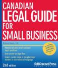 Canadian Legal Guide For Small Business - cover photo