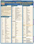 Barchart Medical Abbreviations & Acronyms - cover photo