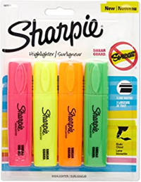 Highlighter Sharpie Blade - 4 Pack