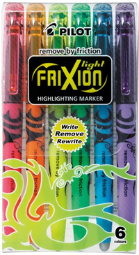 Highlighter Frixion Light - 6 Pack