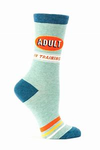 Socks Wm Crew Adult In Training