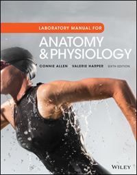 LAB MANUAL FOR ANATOMY & PHYSIOLOGY 6th EDITION  (textbook only)