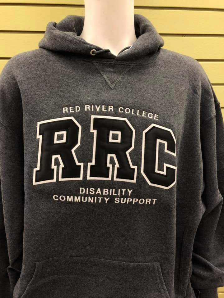 Black hoodie with white stitching Clearance