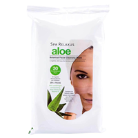 Wipes Facial Cleansing Botanical Aloe