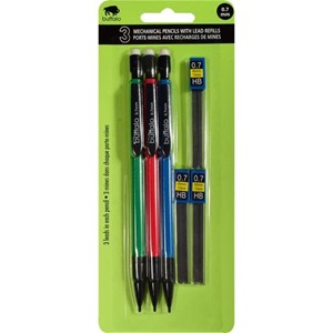 PENCIL MECHANICAL .7MM 3PK w/ 36 LEADS - main view