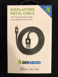 Cable Iphone Metal Lightning Onhand