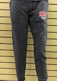 SWEATPANT UX  RED RRC w/WHITE CONTRAST