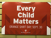 Lawn Sign Orange Shirt Day RRC - Double Sided