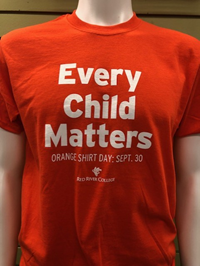 Tshirt Ux RRC Every Child Matters 2021