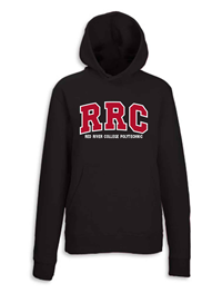 HOODIE WM STAND RRC POLY RED RRC w/WHITE STITCHING
