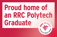 Lawn Sign RRC Polytech Graduate - Double Sided