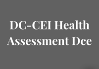 Dc-Cei/ Health Assessment Dce