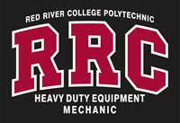 HOODIE UX HEAVY DUTY EQUIP MECHANIC RED RRC w/ WHITE STITCHING