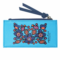 Card Holder Indigenous Artists Flowers And Birds