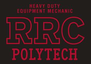 HOODIE UX HEAVY DUTY EQUIP MECHANIC BLACK RRC-P w/ RED STITCHING