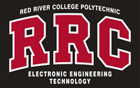 HOODIE UX ELECTRONIC ENGINEERING TECH RED RRC-P w/WHITE STITCH