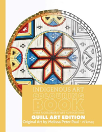 Colouring Book Indigenous Artist Quill Art Ed