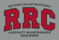 HOODIE UX AIRCRAFT MAINT ENGINEER RED RRC-P w/BLACK STITCHING