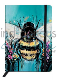 Journal Lined Bumble Bee Indigenous Artist