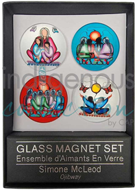 Magnet Glass Simon Mcleod Indigineous Artist