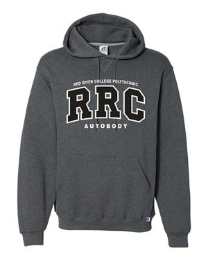 Image of HOODIE UX AUTOBODY BLACK RRC-P w/WHITE STITCHING -  1