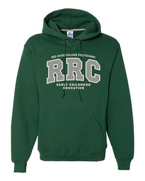 Image of HOODIE UX EARLY CHILDHOOD EDUCATION OXFORD RRC-P w/VINT WHITE STITCHING -  1