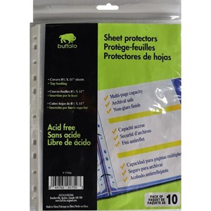 Sheet Protectors 10 Pack - main view