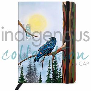 Journal Lined Golden Moon Indigenous Artist - main view