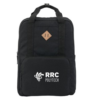 BACKPACK FIFE RECYCLED w/WHITE RRC POLYTECH LOGO - main view