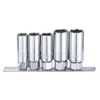 Spark Plug Socket,3/8" Drive,5 Pcs.,Deep - main view