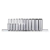 Socket Set,Metric,1/4" Drive,12 Pcs - main view