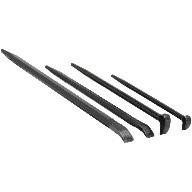 Pry Bar Set, Chisel End, 12 In/16 In/18 In/24 In Overall L,  Bar W, Pinch Bar Set - main view