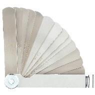 Feeler Gauge Set, Inch, 25 Feeler Blades, 015 In To 0.04 In Thick Range, 3 In Blade L