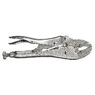 Locking Plier, Curved, Lever, 1Â½ In Max Jaw Opening, 7 In Overall L, 1Â¼ In Jaw L, Plain Grip - main view