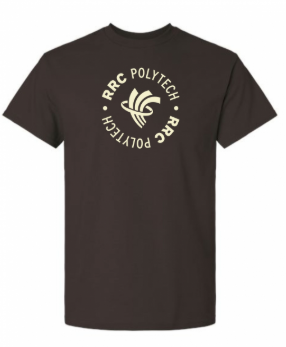 TSHIRT UX w/ CREAM RRC POLYTECH CIRCULAR LOGO -  1