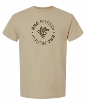 TSHIRT UX w/ CREAM RRC POLYTECH CIRCULAR LOGO -  3