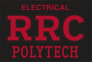 HOODIE UX ELECTRICAL RRC-P w/ BLACK & RED STITCHING