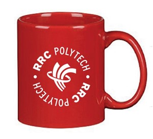 MUG VALUE  w/ WHITE RRC POLYTECH CIRCULAR LOGO - main view