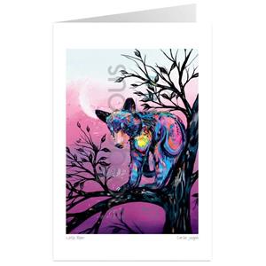 Art Card Indigenous Little Bear