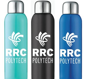 WATER BOTTLE RRC POLYTECH GUZZLE w/ WHITE IMPRINT - main view