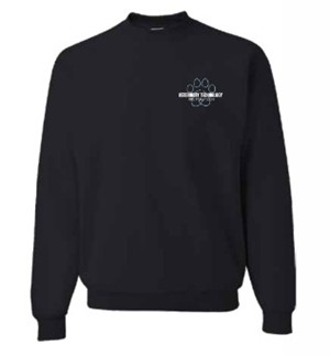 CREW NECK UX w/VET TECH LEFT CHEST LOGO - main view