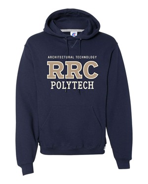 HOODIE UX ARCH TECH V.WHITE RRC-P w/V.WHITE STITCHING -  1