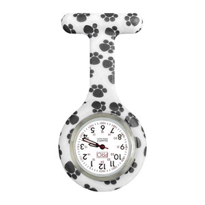 WATCH LAPEL PIN ON/SILICONE NURSE -  3