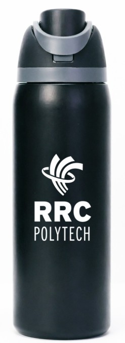 WATER BOTTLE INSULATED DOUBLE WALL w/RRC POLYTECH LOGO - main view