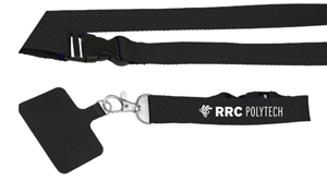 LANYARD RECYCLED PHONE w/RRC POLYTECH LOGO - main view