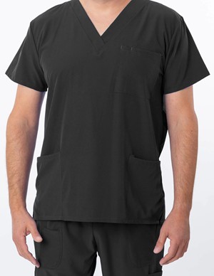 18-1072A - Ux - Scrubs V-Neck 3 Pocket Top - main view